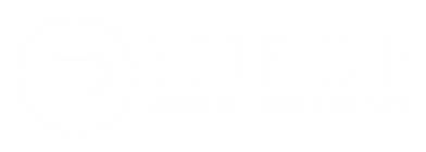 Pioneer Construction - White Logo